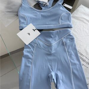 Stylish Light Blue Sports Bra